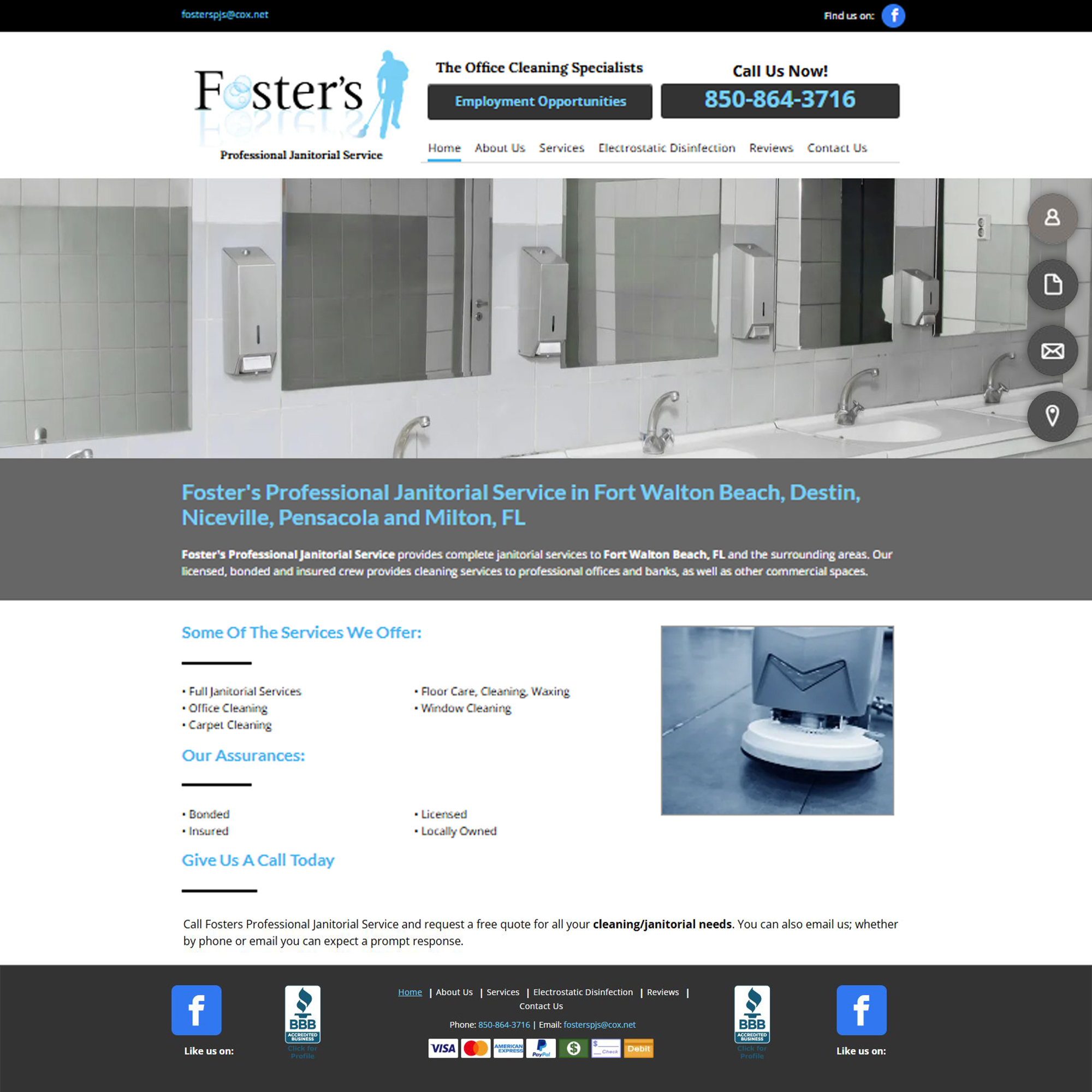 Foster's Web Site