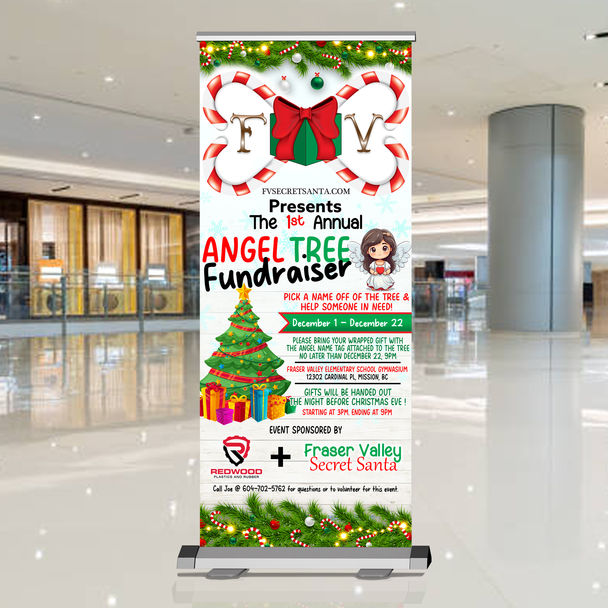 Fraser Valley Fundraiser Banner