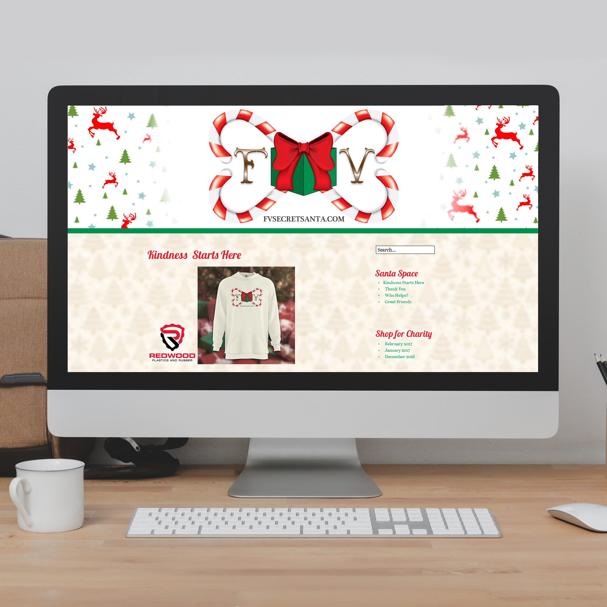 FV Secret Santa web site