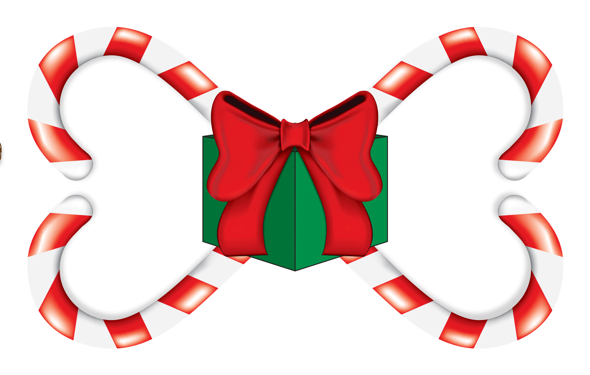 gif of FV Secret Santa Logo Design Process