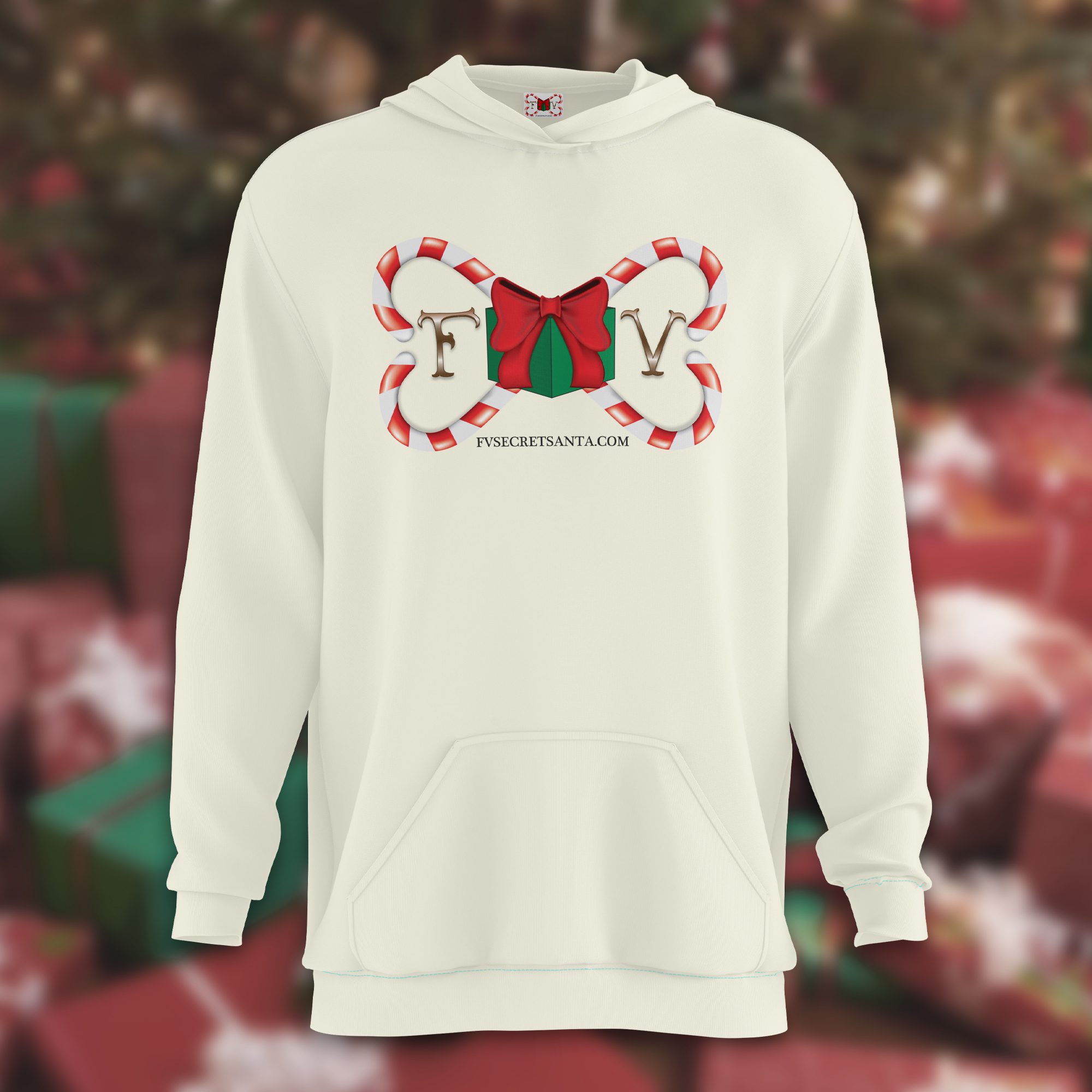 Fraser Valley Secret Santa hoodie