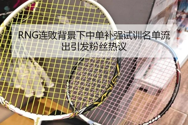 RNG连败背景下中单补强试训名单流出引发粉丝热议 - leyu.comapp